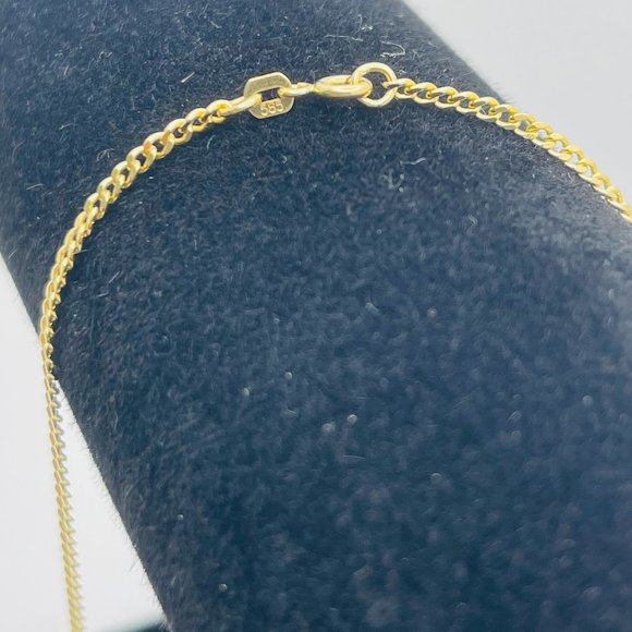 22 inch,14K Gold Curb Cuban Chain Necklace - Picture 8 of 17